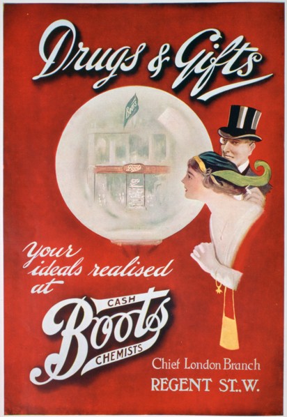 Advert for Boots the Chemists, 1913. Artist: Unknown
