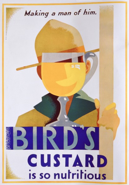 Bird's Custard advert, 1930. Artist: Unknown