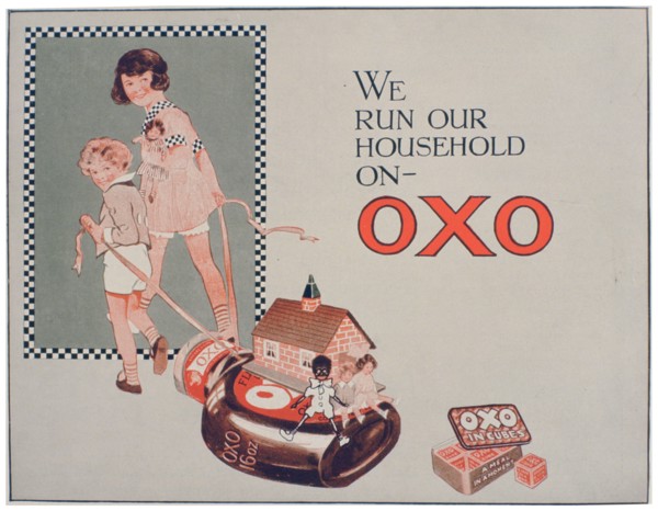 Oxo advert, 1922. Artist: Unknown