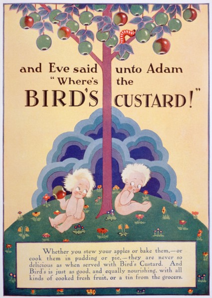 Bird's Custard advert, 1928. Artist: Unknown