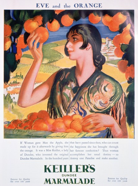 Advert for Keiller's Dundee Marmalade, 1927. Artist: Unknown