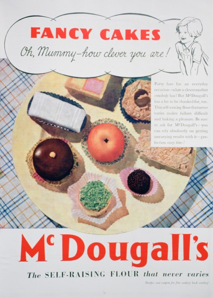 Advert for McDougall's flour, 1935. Artist: Unknown
