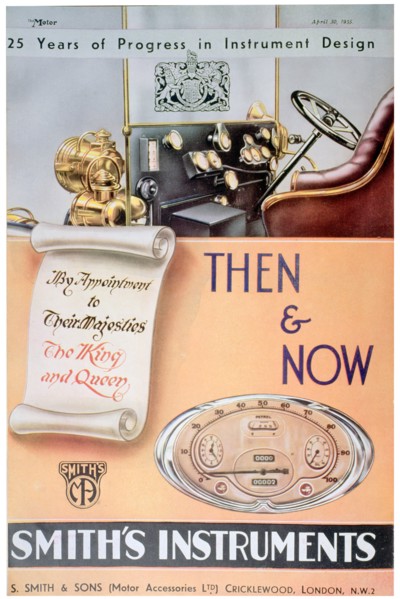 Advert for Smith's Car Instruments, 1935. Artist: Unknown