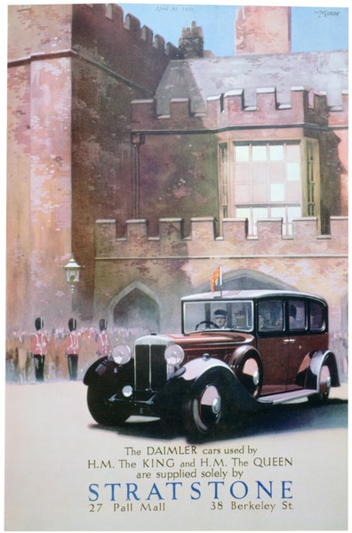 Advert for Stratstone car retailers, 1935. Artist: Unknown