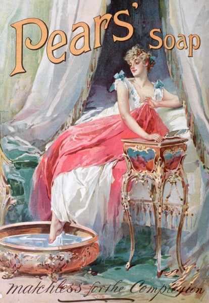 Pears' soap advert, 1898. Artist: Unknown