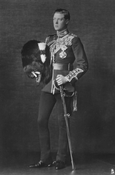 Edward, Prince of Wales, in army uniform, 1920s(?). Creator: Raphael Tuck & Sons.