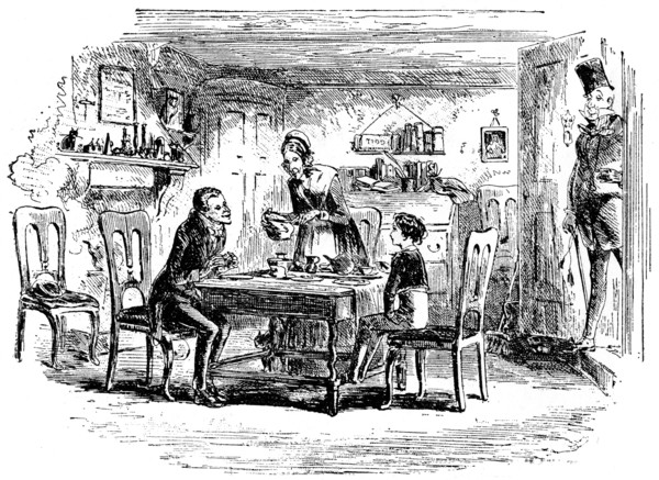 David Copperfield and Uriah Heep, 1912. Artist: Hablot Knight Browne