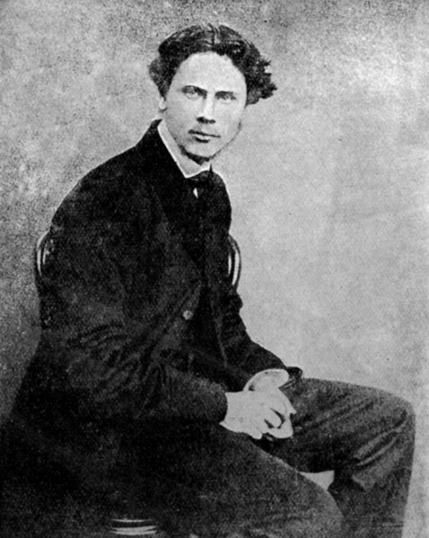 Marcus Stone, British artist and illustrator, c1865 (1912). Artist: Unknown