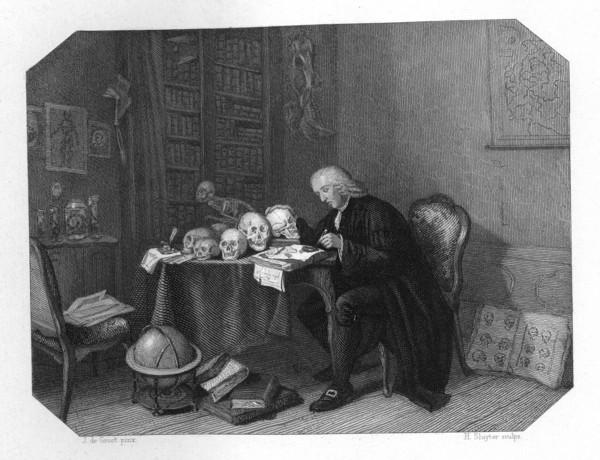 Petrus Camper, Dutch anatomist, anthropologist and a naturalist, c1870. Artist: H Sluyter