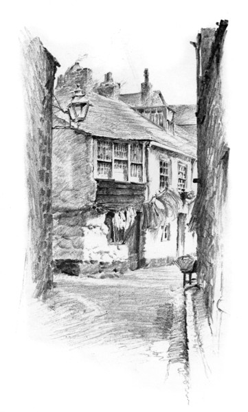 St Ives, Cornwall, 1898.Artist: Robert Norton Nance
