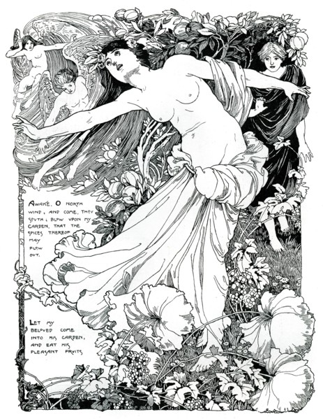 An illustration for The Song of Solomon, 1899. Artist: Unknown