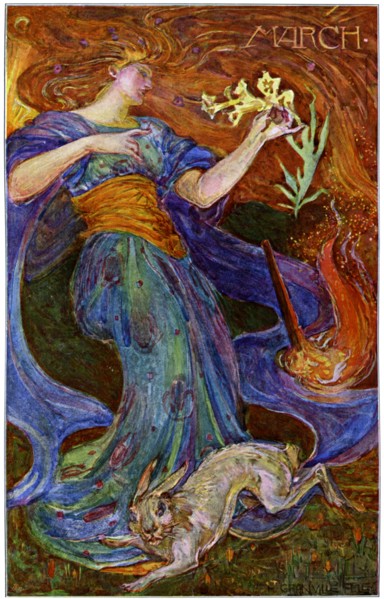 'March', 1898.Artist: Granville Fele