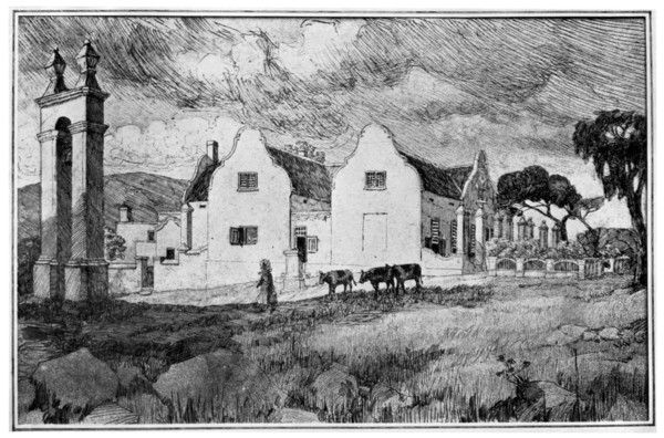 Meerlust wine farm, South Africa, 1931. Artist: Unknown