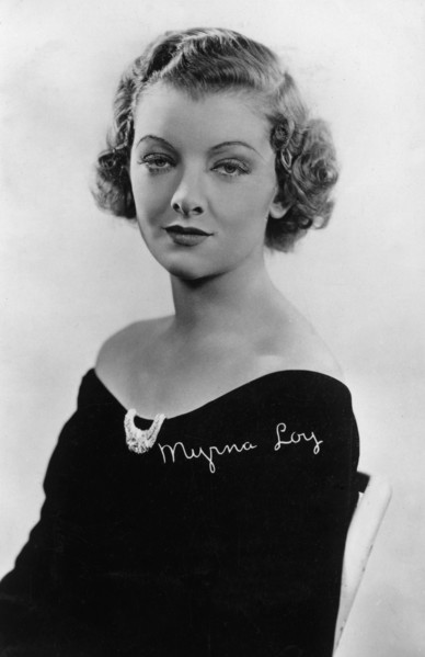 Myrna Loy (1905-1993), American actress, 20th century. Artist: Unknown