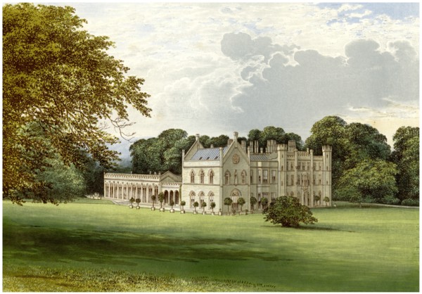 Wycombe Abbey, Buckinghamshire, home of Lord Carrington, c1880. Artist: Unknown