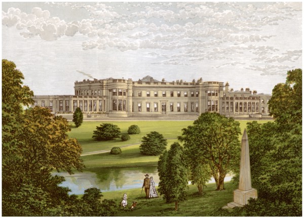 Wynyard Park, County Durham, home of the Marquis of Londonderry, c1880. Artist: Unknown