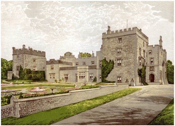 Muncaster Castle, Lord Muncaster, Cumberland, c1880. Artist: Unknown