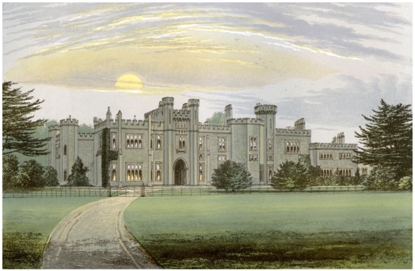 Garnstone, Herefordshire, home of the Peploe family, c1880. Artist: Unknown