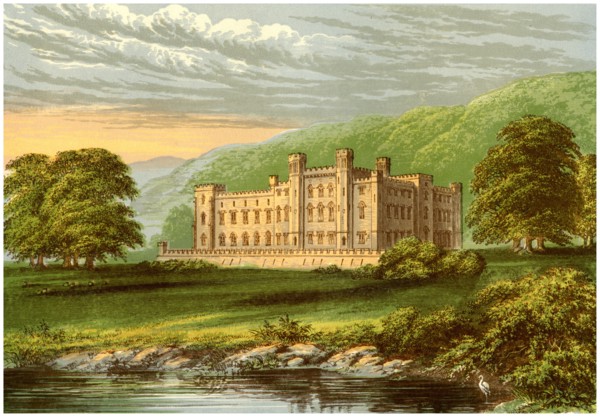 Scone Palace, Perthshire, Scotland, home of the Earl of Mansfield, c1880. Artist: Unknown