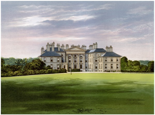 Dalkeith Palace, Edinburgh, Scotland, home of the Duke of Buccleuch, c1880. Artist: Unknown