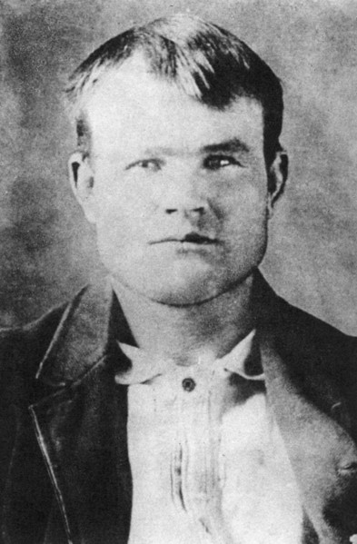 Butch Cassidy, American outlaw, 1894-1896 (1954). Artist: Unknown