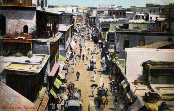 Burra Bazar, Calcutta, India, early 20th century. Artist: Unknown