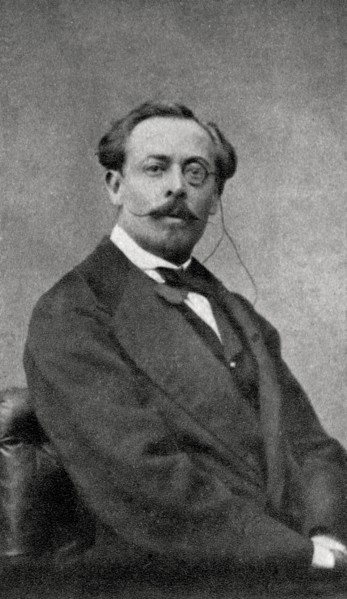 Aurelien Scholl, French author and journalist, 1868. Artist: Unknown