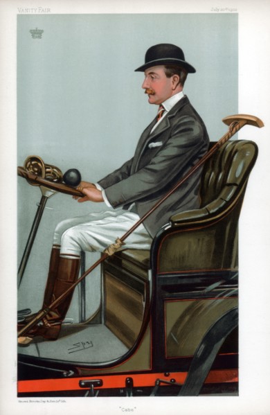 'Cabs', 1903.Artist: Spy