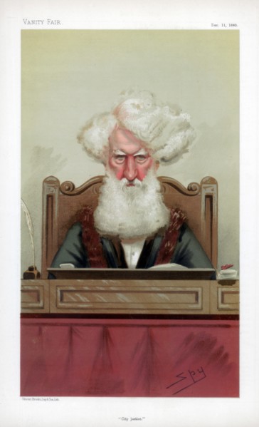 'City Justice', 1880. Artist: Spy