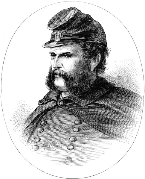 Ambrose Burnside, Union general of the American Civil War, (c1880). Artist: Unknown
