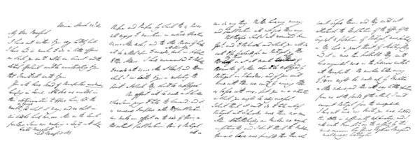 Letter by Arthur Wellesley, Duke of Wellington, to Field Marshal Lord Beresford, 1815 (1865).Artist: Frederick George Netherclift