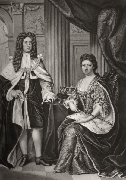 Queen Anne and Prince George of Denmark, late 17th or early 18th century (1906). Artist: Unknown