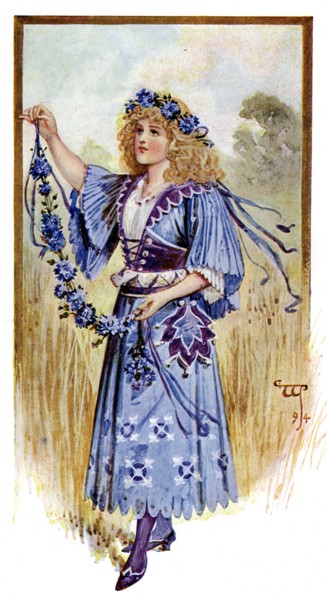'The Cornflower', 1899. Artist: Unknown
