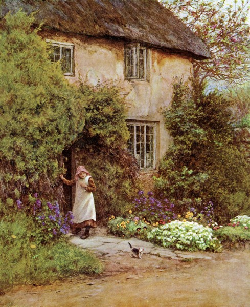'The Cottage Door', 1899. Artist: Unknown