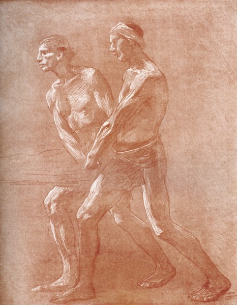 A study for 'War', c1896 (1900). Artist: Unknown