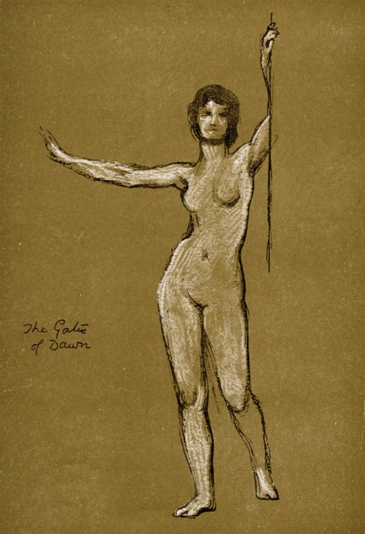 Study for The Gates of Dawn, 1900. Artist: Unknown