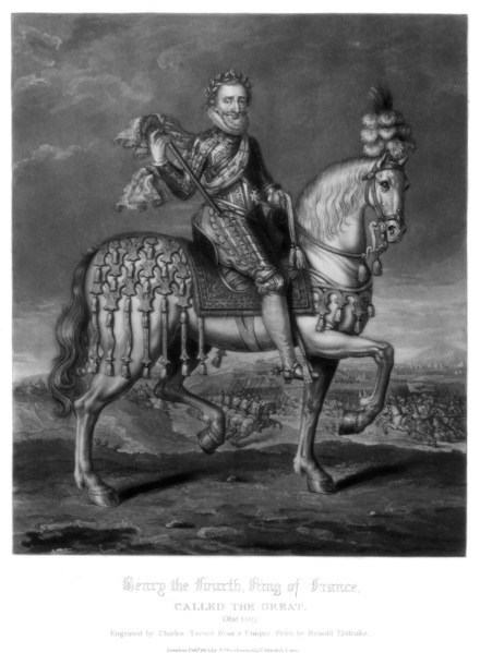 Henry IV, King of France, (1816).Artist: Charles Turner