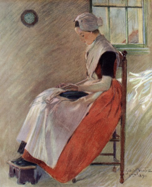 'An Orphan of Amsterdam', 1901. Artist: Unknown
