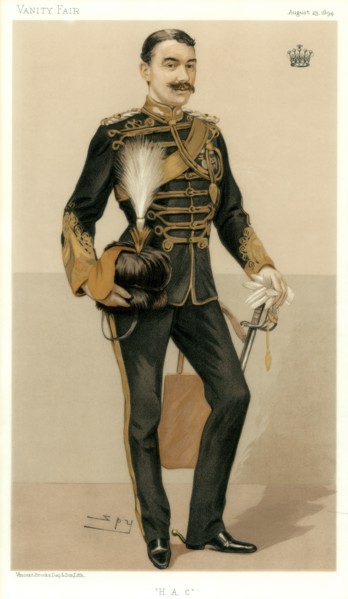 'H A C', the Earl of Denbigh, 1894.Artist: Spy