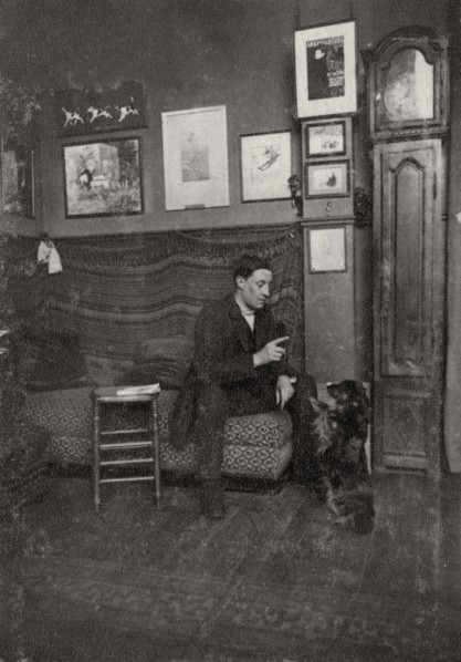 Francisque Poulbot, French cartoonist and illustrator, 1909. Artist: Unknown