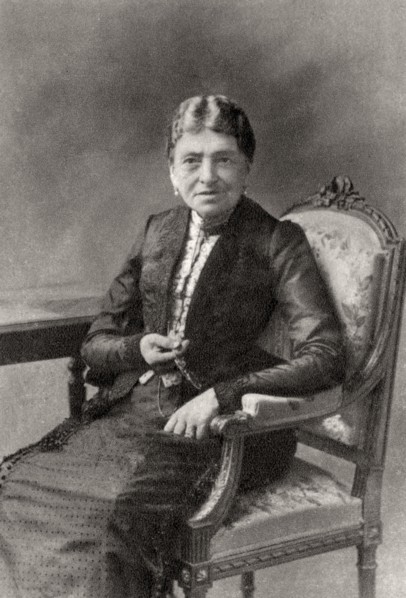 Marie-Louise Jay Cognacq, French retailer, 1912. Artist: Unknown