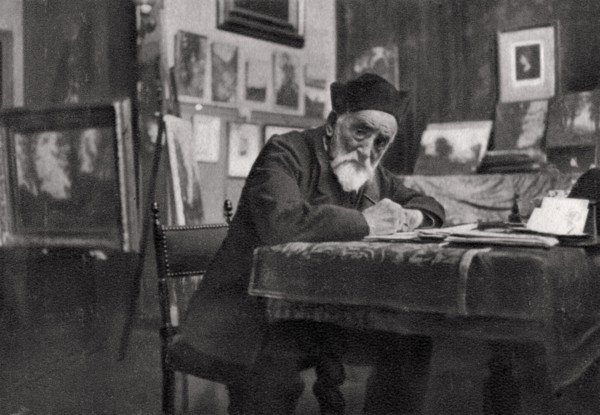 Henri-Joseph Harpignies, French artist, 1905. Artist: Unknown