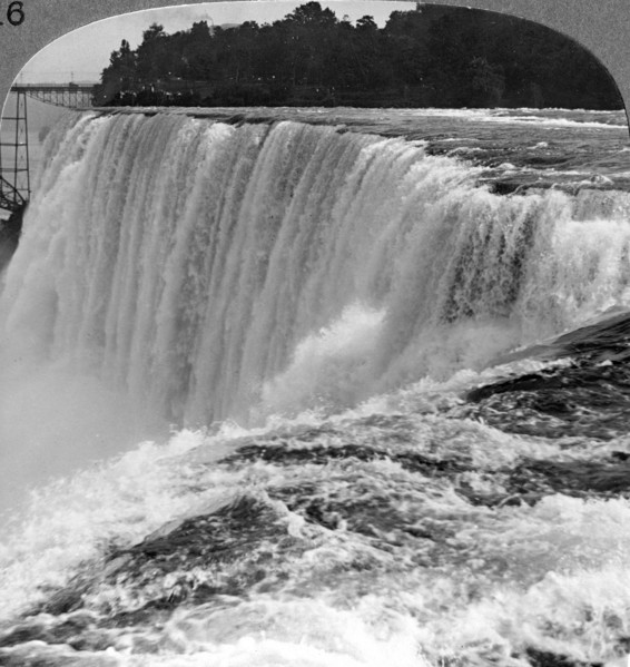 Niagra Falls, New York, USA.Artist: Realistic Travels Publishers