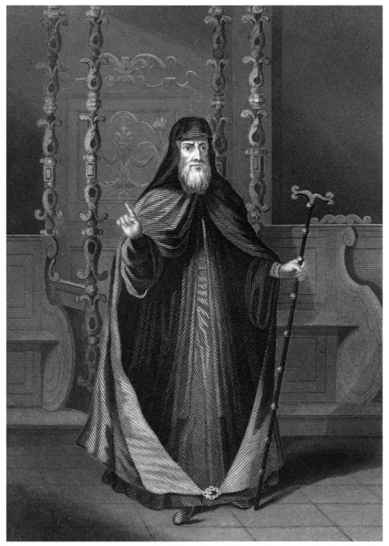 'The Greek Patriarch'.Artist: Charles Holl