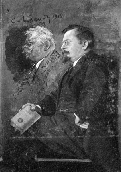 Charles-Lucien Leandre, French painter, illustrator and sculptor, 1915. Artist: Unknown