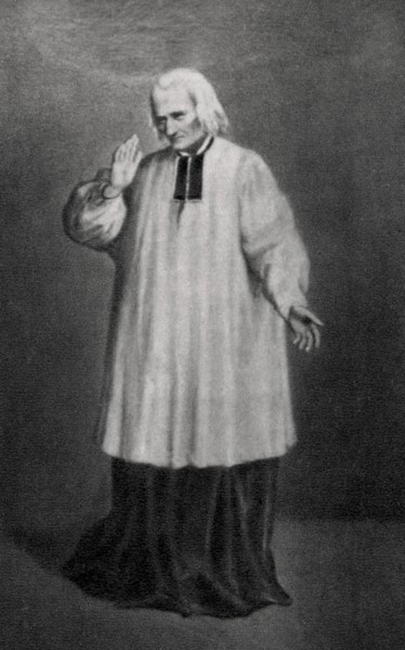 Jean-Marie Vianney, Cure d'Ars, French priest, 1858. Artist: Unknown