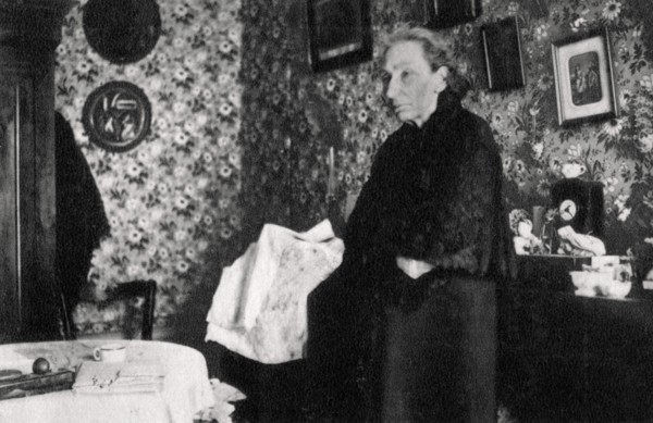 Louise Michel, French schoolteacher, medical worker and anarchist, 1899. Artist: Unknown