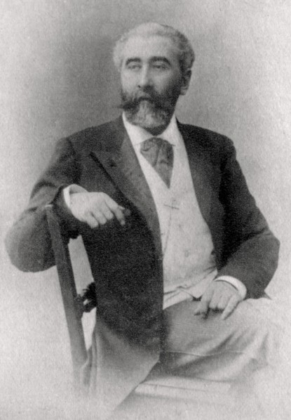 Jose-Maria de Heredia, Cuban-born French poet, 1902. Artist: Unknown
