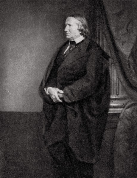 Alfred de Vigny, French poet, playwright and novelist, 1862. Artist: Unknown