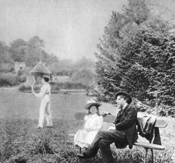Alphonse Daudet, French novelist, 1890. Artist: Unknown